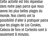 Cette activité est très répandue